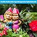 BigMouth Inc. Selfie Sisters Garden Gnome Statue, Funny Outdoor Lawn & Yard Figurine, Housewarming Gag Gift Sculpture Decorations