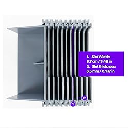 ezattend Time Cards Rack Retractable Time Card