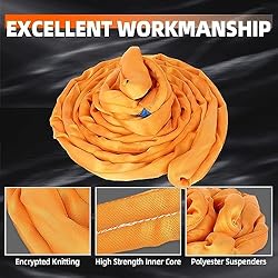 FAHKNS 20' Polyester Round Sling Endless Lifting