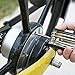 Z ZANMAX 16 in 1 Multi-Function Bicycle Repair Tool Kit, Bike Cycling Mechanic Fix Hand Tools Tire Patch Folding Multitool with 3 pcs Tire Pry Bars Rods, Case Bag