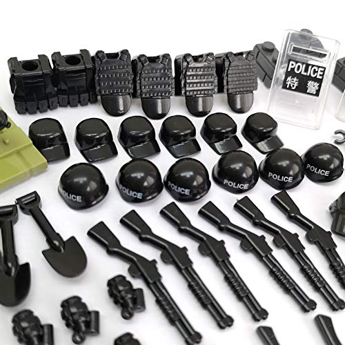 ZHX Military Weapons Accessories Army Series Swat Police Weapons Building Blocks for City Police, Best Kid's Gift Toys Compatible for Major Brand - Thumbnail 2