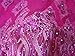 5 Yards African Lace Fabrics Nigerian French Beaded Tulle Fabric (Rose)