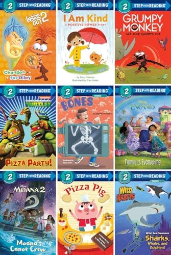 The Step into Reading Level 1 & 2 Collection 9 Books Set: Jennifer