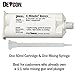 Devcon 5 Minute Amber Two-Part Epoxy Adhesive - Base & Accelerator (B/A) - 50 ml Cartridge - 14270 [Price is per Cartridge]