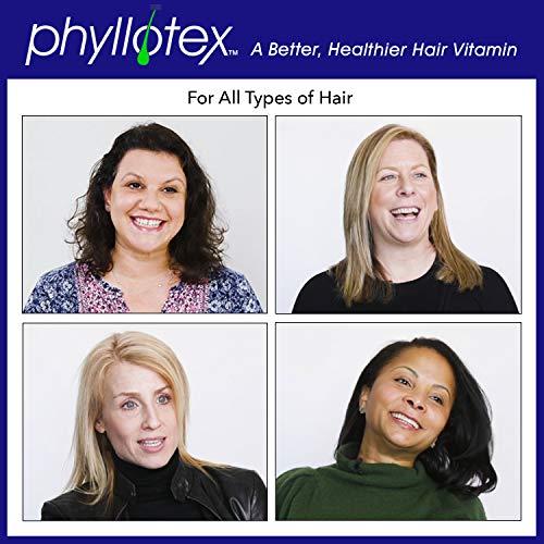 PHYLLOTEX4 Vitamins for Hair Growth for Women and Men, Scientifically