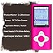 G.G.Martinsen Pink Versatile MP3/MP4 Player with a Micro SD Card, Support Photo Viewer, Mini USB Port 1.8 LCD, Digital MP3 Player, MP4 Player, Video/Media/Music Player