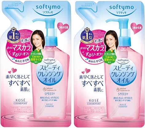 [2set] Speedy Cleansing Oil for Kose Cosmeport softymo refill 210ml