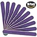 Nail File and Nail Buffer Cosmetic Manicure, 10 Pack 7 Ways Made by ESARORA