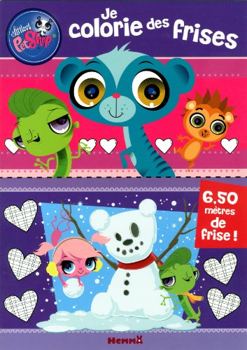 F80082/1 - Littlest Petshop - Je colorie des frises