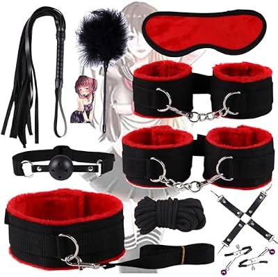 𝙎𝙚̣𝙭 𝙏σ𝙮𝙨 Conjunto Deportivo De Nailon Rojo De 10 Piezas, Da Vida A Una Diversión Infinita.