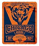 Chicago Bears 50x60 Marque Design Fleece Blanket