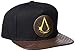 Bioworld Men's Assassins Creed Movie Logo Pu Bill Snapback Cap, Black, One Size