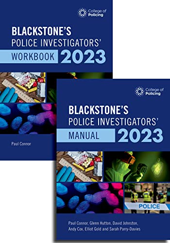 Blackstone's Police Investigators Manual 2023