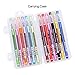 Hapree 12 Colors Gel Pen Set with Diamond Tip 0.5 mm Fine Point Colored Gel Ink Pens for Writing Note Taking Coloring Books Bullet Journal
