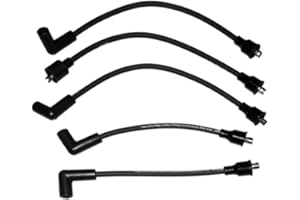 Pro Marine Ignition,Wire Set GM 2.5L 3.0L 4cyl w/Delco Point IGN. 1965-1990