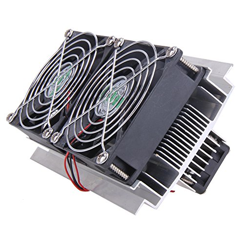 UEB Thermoelectric Peltier Refrigeration Cooling System Kit Cooler 2 x Fan DIY