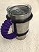 USA Handmade Paracord Yeti / Ozark / Rtic Rambler 30 Oz Tumbler Handle, black/purple......