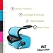 MegaGear ''Ultra Light'' Neoprene Camera Case Bag with Carabiner for Canon PowerShot SX720 HS, SX610 HS, SX600 HS (Blue)
