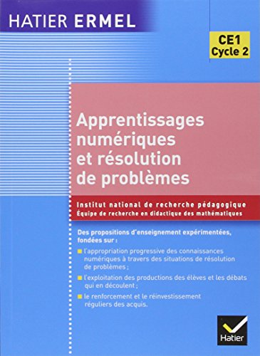 Apprentissages numériques et résolution de problèmes, cours élémentaire, première année