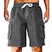 Dwar Men's Swim Trunks, Beach Shorts with Mesh Lining Watershort Swimsuit with Cargo Pockets