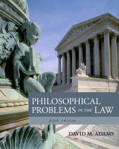 Download Philosophical Problems in the Law Download Philosophical Problems in the Law