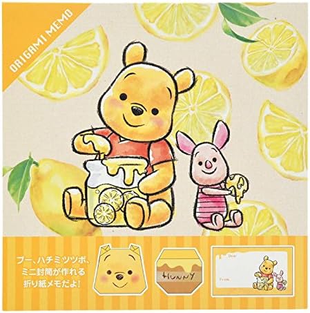 Amazon メモ帳 プーさん ピグレット おりがみ メモ帳 文房具 オフィス用品