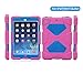 Aceguarder iPad Mini 1&2&3 case snowproof waterproof dirtproof shockproof cover case with Stand (BLUE/Pink)