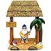 Garden Gnome Statue Home Outdoor Garden Lawn Funny Figure Tropical Great Gifts (Tiki Beach Party)