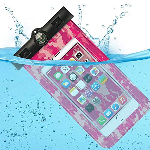 image for Sonmer Universal 6inch Waterproof Underwater Phone Case Armband Pouch 
