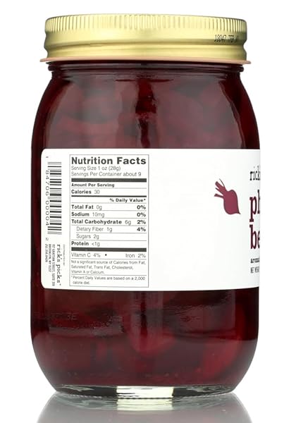 RICK’S PICKS PHAT BEETS, AROMATIC PICKLED BEETS, 15 OZ