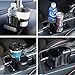 Car Cup Holder Expander, UMISKY 2 In 1 Multifunctional 2 Cup Mount Extender, Unique Design Soft Drink Can Coffee Bottle Stand Adjustable Detachable Ashtray Storage Bracket (2-IN-1)