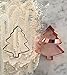 Copper Christmas Cookie Cutter Set, BONUS Handles, Fun Holiday Baking In Your Home Kitchen, Modern Tools Add Vintage Charm, Set of Gingerbread Man, Star & Tree, Beautifully Gift-Boxed