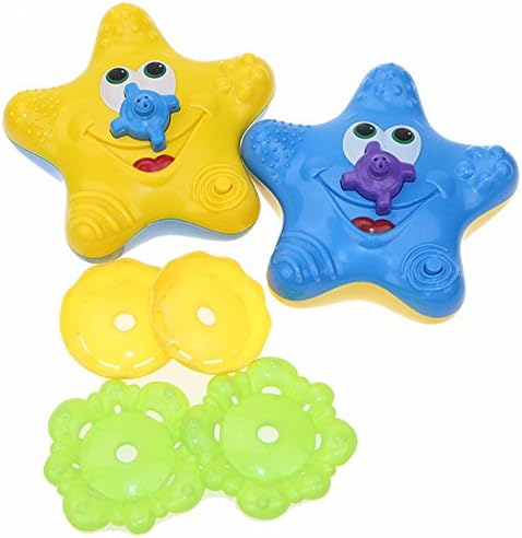 ToyZe Kids Cartoon Fun Starfish Water Fountain Swimming Toy Splash For Pools And Bathtubs