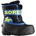 Image of the SOREL Commander-K Snow Boot, Black/Super Blue,7 M US Toddler