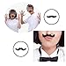 LuckyStar365 48 pcs Self Adhesive Novelty Fake Mustaches, Mustache Party Supplies, Easy to Get Off and Great for Masquerade Party & Performance