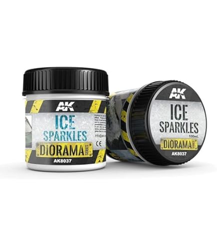 Amazon.com: AKI Diorama Effects - Snow Sprinkles 100ml : Arts