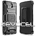 Evocel ZTE ZMAX 2 Case, [Generation Series] Belt Clip Holster, Kickstand, HD Screen Protector, Dual Layer for ZTE ZMAX 2 (Z958 / 2015 Release), Black (EVO-ZTEZ958-AB201)