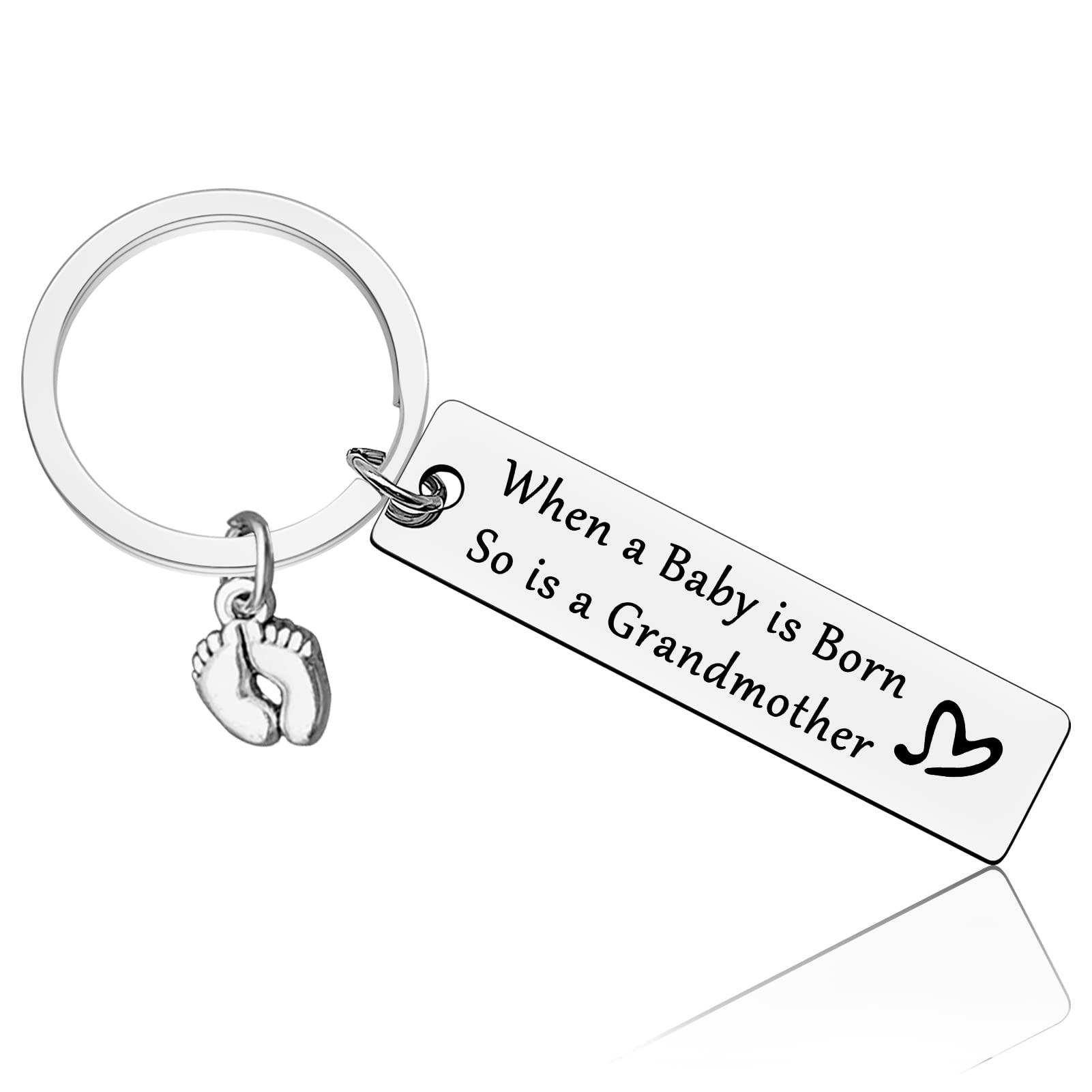 Vadaka Grandma to Be Gift Keyring New Grandma Gift First Time Grandmother Present Pregnancy Announcement Present for New Grandmother Promoted to Nana Keyring