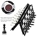 iBaseToy Magnetic Travel Chess Set 3 in 1 Chess Checkers Backgammon Set for Adults Kids Folding Portable Chess Set Traditional Chess Game 9.8