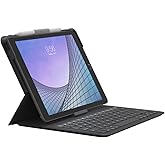 ZAGG Messenger Folio 2 Tablet Keyboard & Case, Laptop-Style Keys, Built-in Stand for iPad 11" (A16) & 10.9-inch 10th GEN iPad