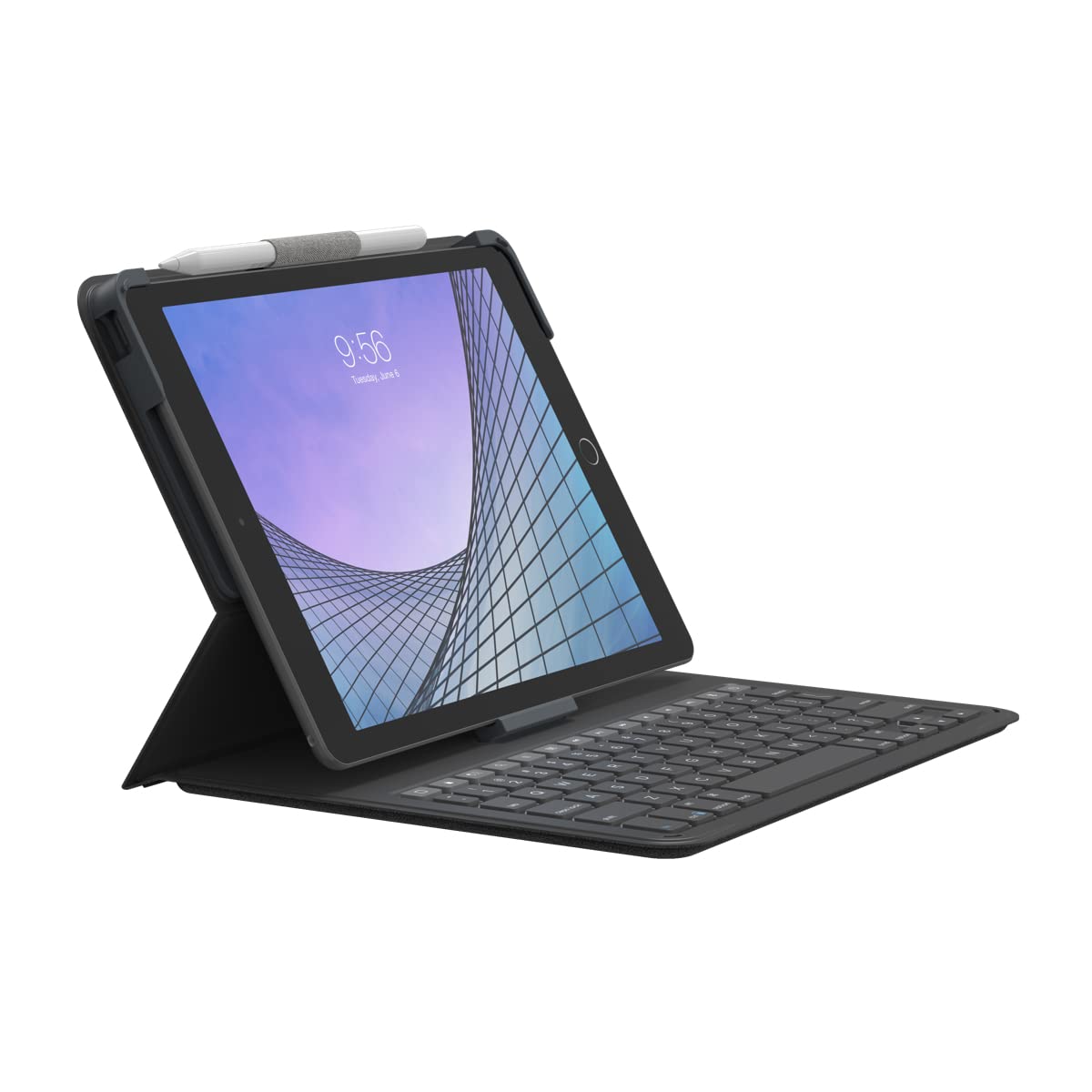 Photo 1 of ZAGG Messenger Folio 2 Tablet Keyboard & Case, Laptop-Style Keys, Built-in Stand for iPad 11" (A16) & 10.9-inch 10th GEN iPad