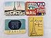 Refrigerator magnets set of 24 Paris Eiffel Tower souvenirs magnetic fridge magnet home decoration accessories arts paste crafts