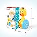 Lanlan Giraffe Tumbler Doll Roly-poly Baby Toys Cute Rattles Ring Bell for Newborns 3-12 Month Early Educational Toy