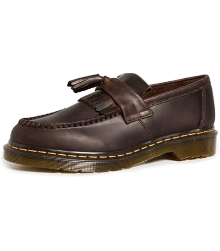 Amazon.com | Dr. Martens Unisex Adrian YS Leather Tassel Loafers
