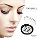 Vassoul Magnetic False Eyelashes - 0.2mm Ultra Thin, 3D Fiber Reusable Best Fake Lashes, Natural Handmade Extension Fake Eye Lashes, No Glue, 4 Pieces