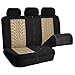 FH Group FB071115 Travel Master Seat Covers (Beige) Full Set with Gift – Universal Fit for Cars Trucks & SUVs