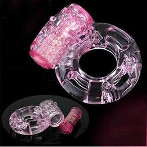 Fun-Store Novelties Toys Women 2019 Male D-elay Butterfly Shock Lock Fine Ring Butterfly Ring Vibration Sets Blue Best Small Viberate Toys Fun-Store Women Remote,Pink,Pink