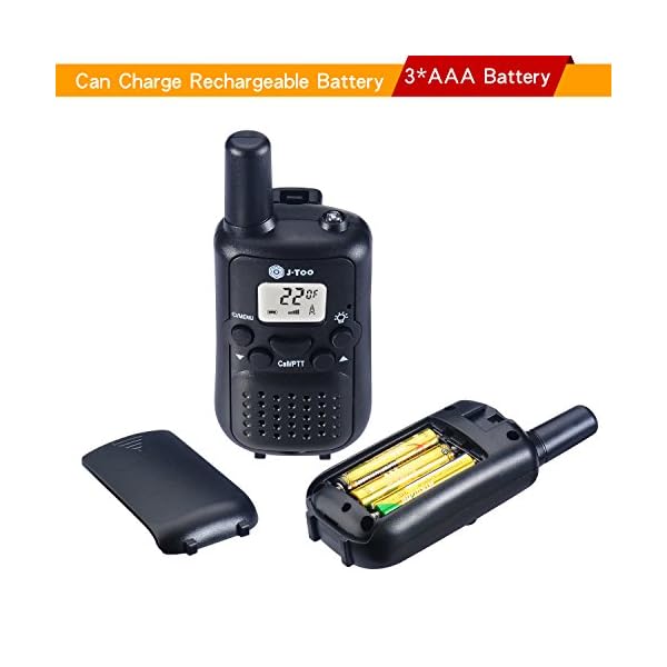 Walkie-talkies-for-kids-J-TOO-Easy-to-use-22-Channel-FRSGMRS-Two-Way-Radio-5-Mile-Rang-2-Pack