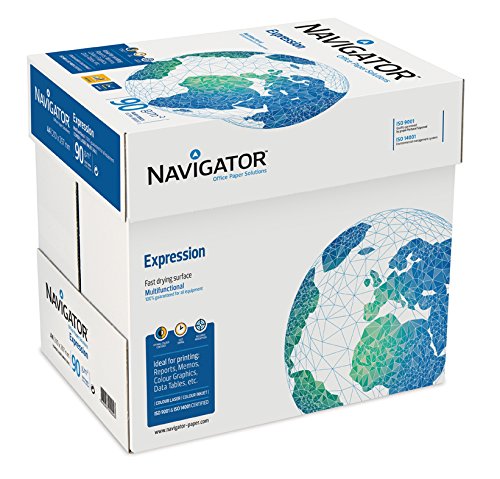 Navigator 210 x 297 mm A4 90gsm Expression Copier Paper - White (Pack of 2500 Sheets)