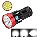 Gugou Waterproof Tactical 3 Mode 17000 Lumen 10x CREE XM-L T6 LED Flashlight